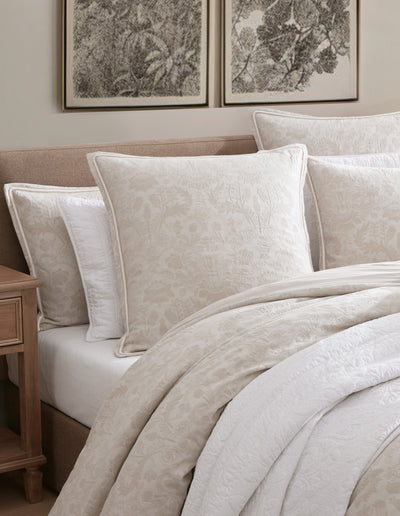 PRIVATE COLLECTION SAVANNA NATURAL QUILT COVER SET