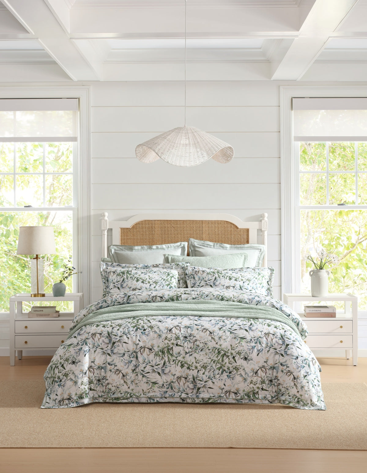 PRIVATE COLLECTION STARLET SAGE QUILT COVER SET