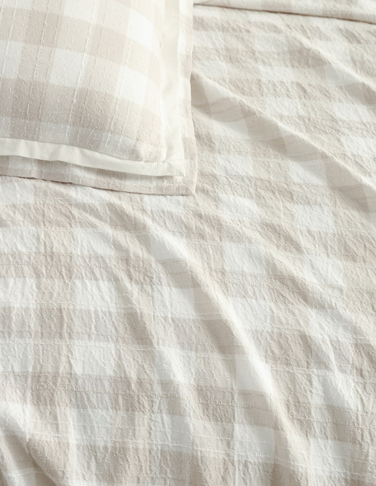 PRIVATE COLLECTION WAVERLEY STONE QUILT COVER SET