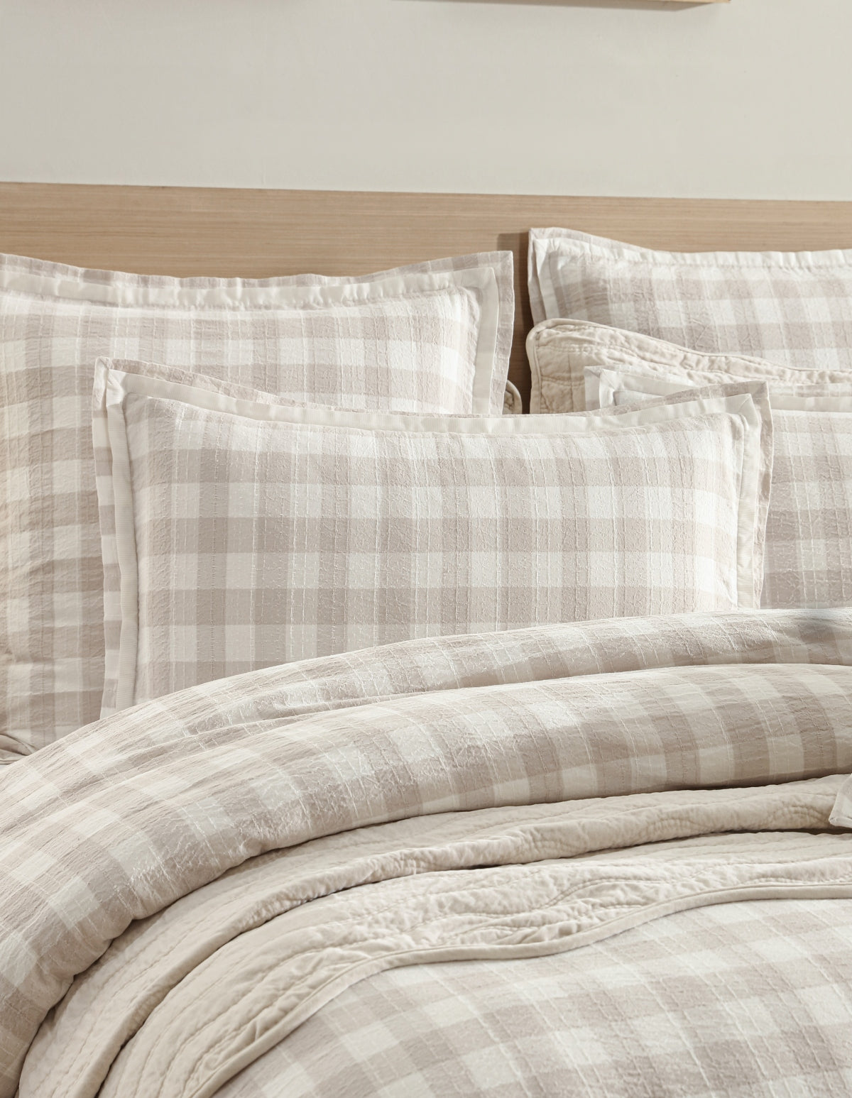 PRIVATE COLLECTION WAVERLEY STONE QUILT COVER SET