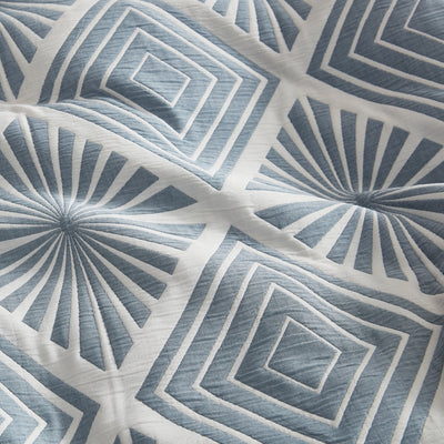 PLATINUM ALCHEMY AEGEAN QUILT COVER SET