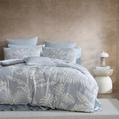 PLATINUM ALOHA AEGEAN  QUILT COVER SET
