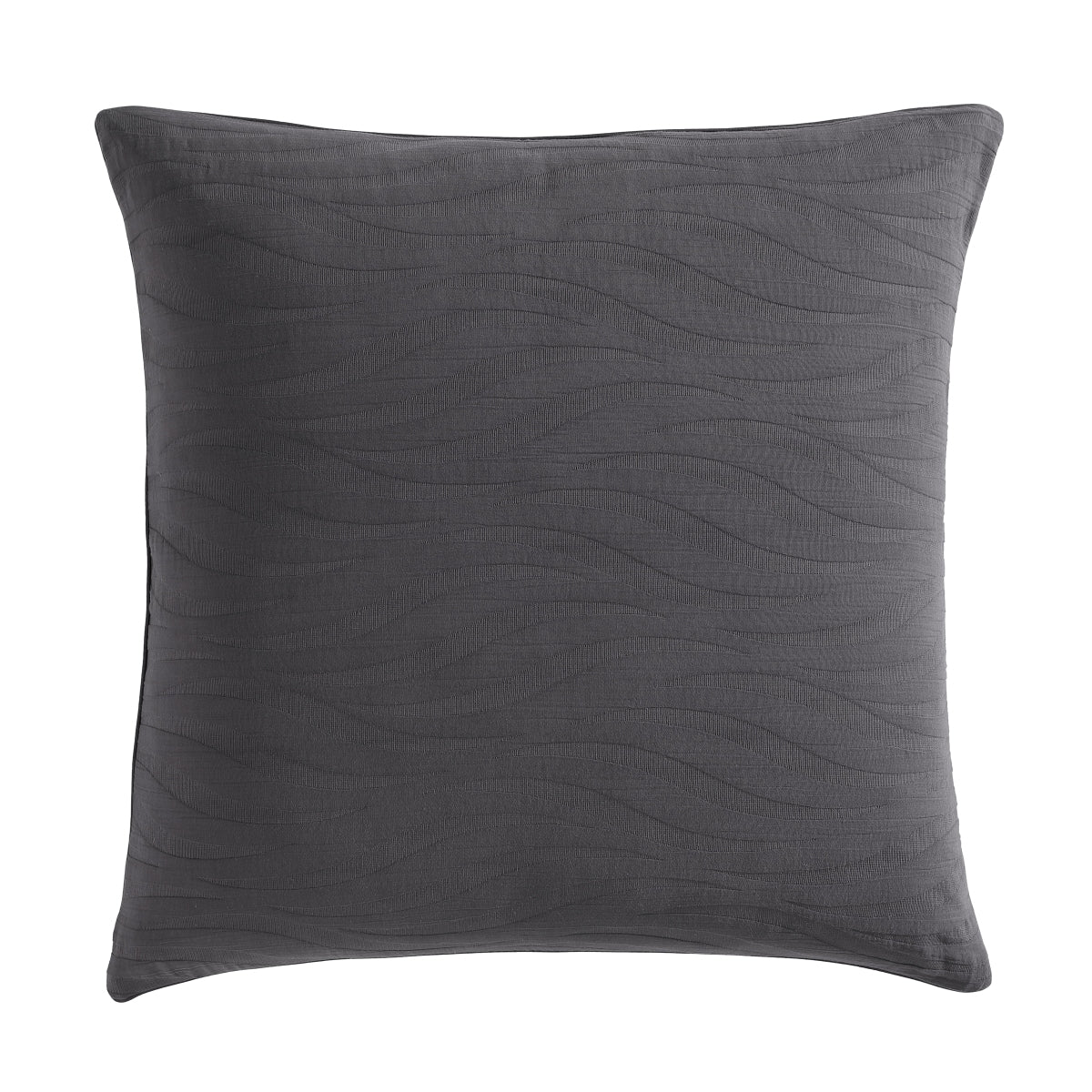 PLATINUM ARIEL CHARCOAL QUILT COVER SET