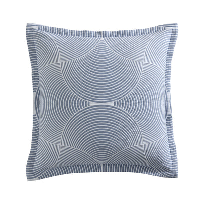 PLATINUM ARLO SLATE QUILT COVER SET