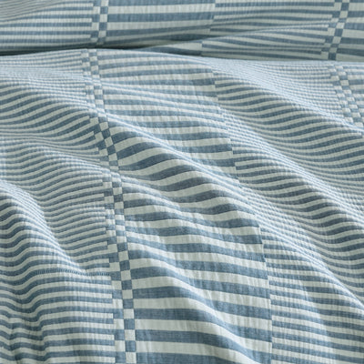 PLATINUM AXIS AEGEAN QUILT COVER SET