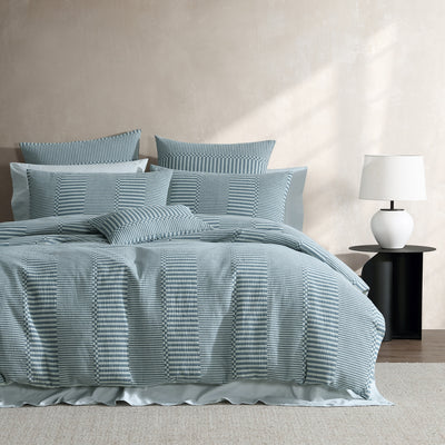 PLATINUM AXIS AEGEAN QUILT COVER SET
