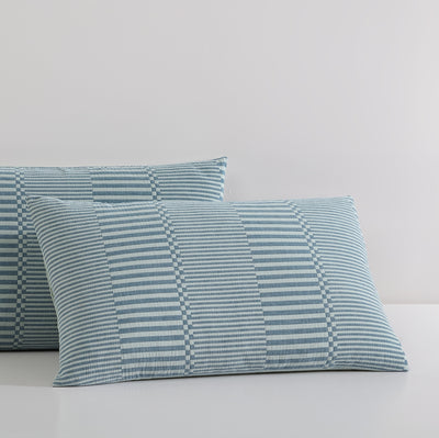 PLATINUM AXIS AEGEAN QUILT COVER SET