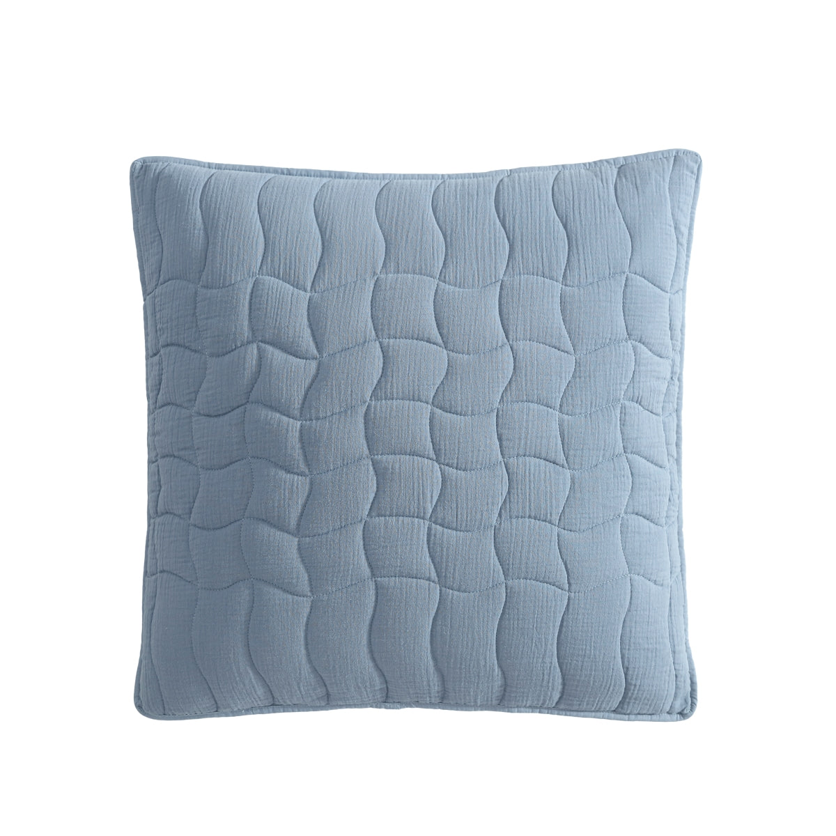 PLATINUM CASCADE SLATE COVERLET SET