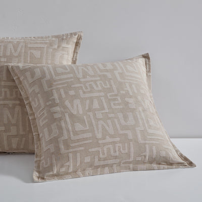 PLATINUM CYPRUS COFFEE  QUILT COVER SET