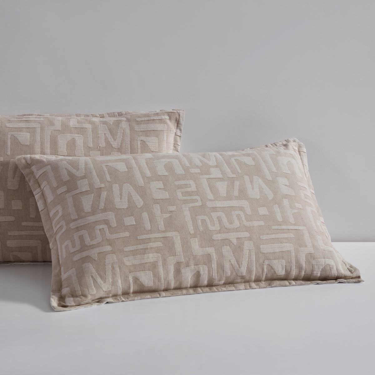 PLATINUM CYPRUS COFFEE  QUILT COVER SET