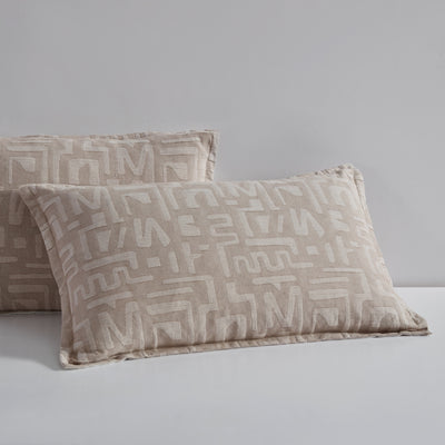 PLATINUM CYPRUS COFFEE  QUILT COVER SET
