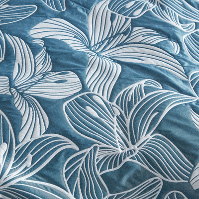 PLATINUM GRACE AEGEAN QUILT COVER SET