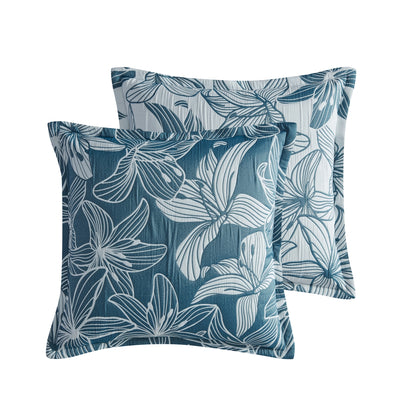 PLATINUM GRACE AEGEAN QUILT COVER SET