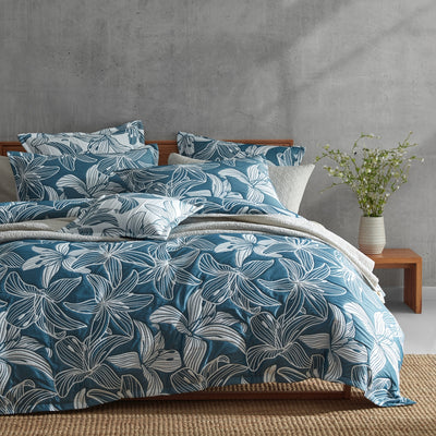 PLATINUM GRACE AEGEAN QUILT COVER SET