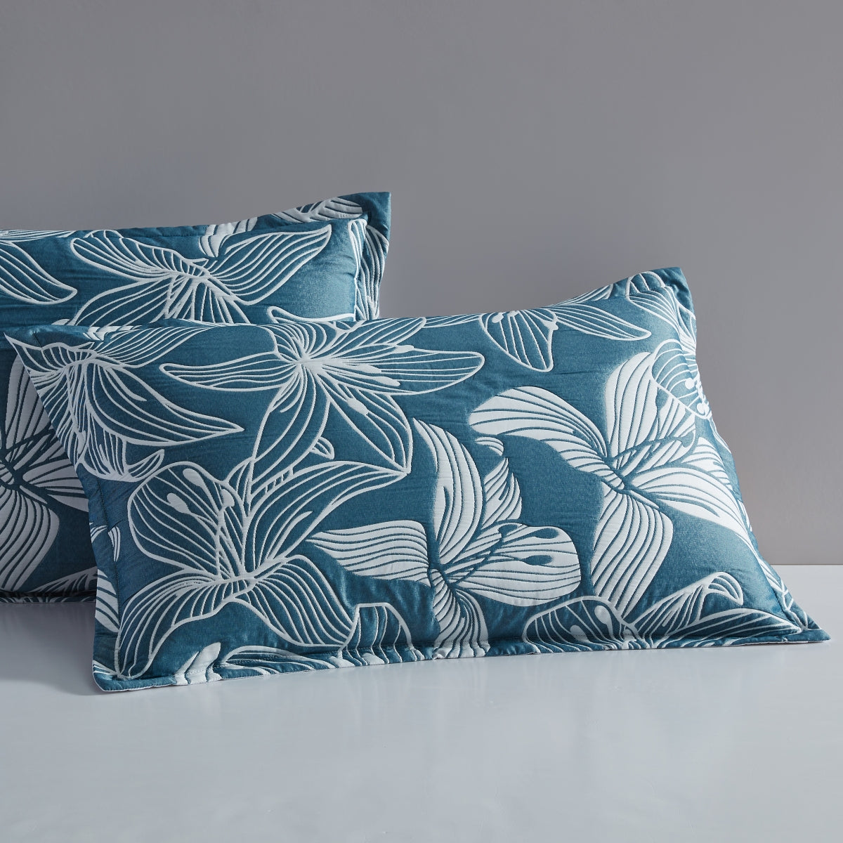 PLATINUM GRACE AEGEAN QUILT COVER SET