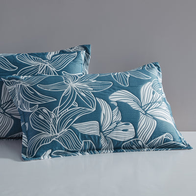 PLATINUM GRACE AEGEAN QUILT COVER SET