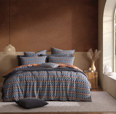PLATINUM KASSIA MULTI QUILT COVER SET