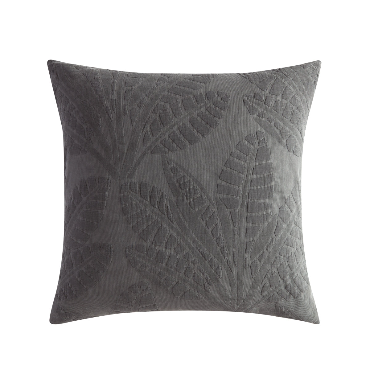 PLATINUM MOANA CHARCOAL QUILT COVER SET