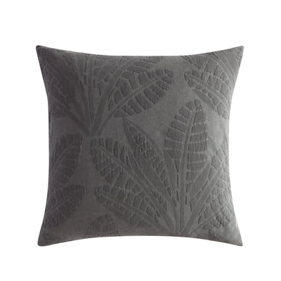 PLATINUM MOANA CHARCOAL QUILT COVER SET