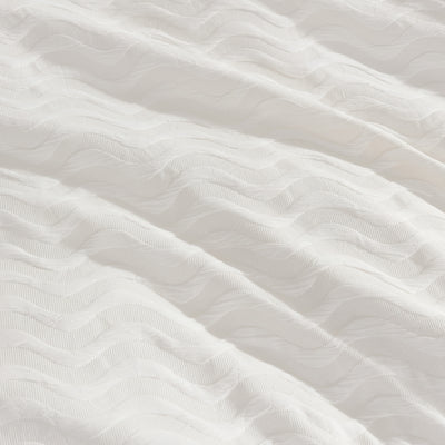 PLATINUM PACIFIC IVORY  QUILT COVER SET