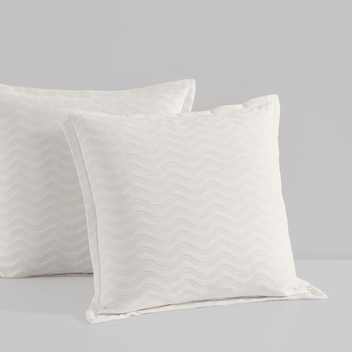PLATINUM PACIFIC IVORY  QUILT COVER SET