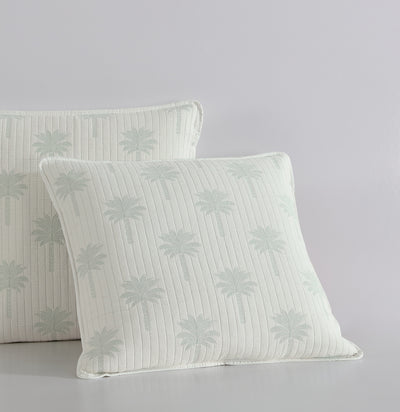 PLATINUM TAHITI SAGE  QUILT COVER SET