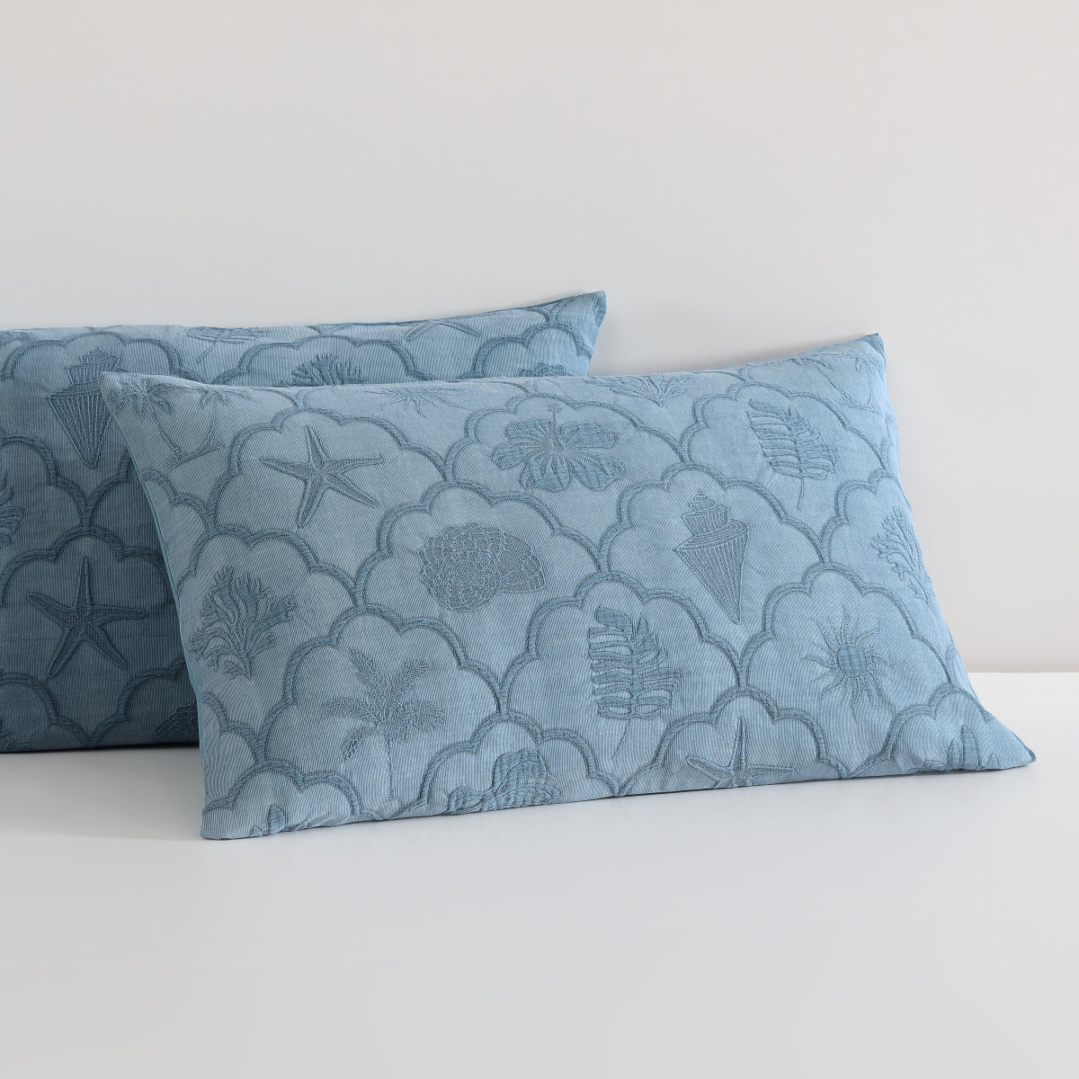 PLATINUM VENICE AEGEAN  QUILT COVER SET