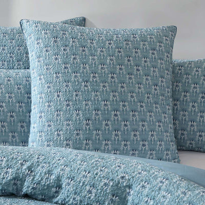 Logan and Mason Platinum Santa Fe Quilt Cover Set Teal