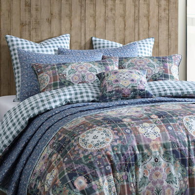 LOGAN & MASON SABINA QUILT COVER SET