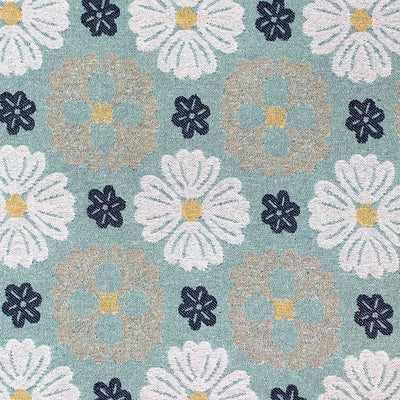 Zoe Throw 130x160cm Peppermint & White Multi