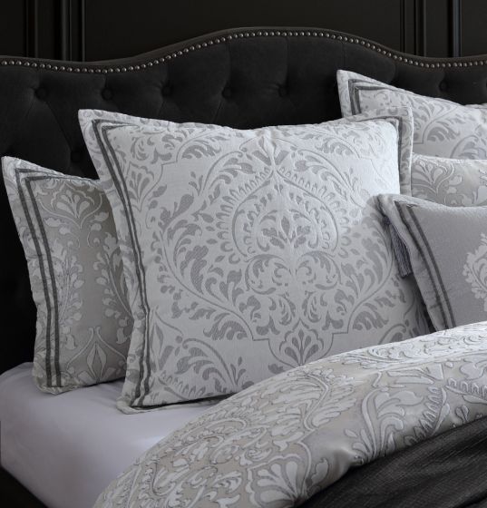 Davinci Alexander Quilt Cover Set Silver