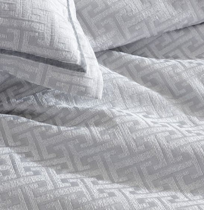 Davinci Orion Quilt Cover Set Silver