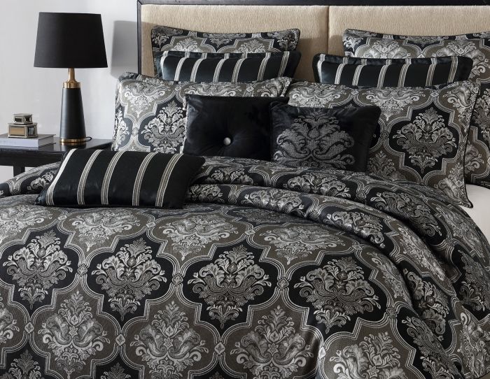Davinci Chamonix Quilt Cover Set Silver