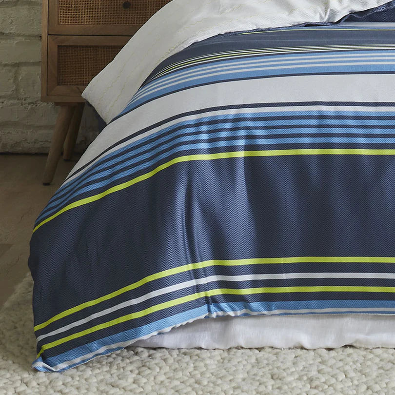 Logan and Mason Trent Lagoon Quilt Cover Set