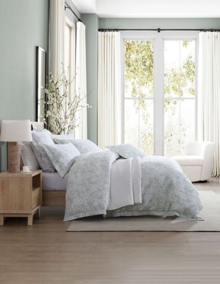 Private Collection Quinn Quilt Cover Set Sage