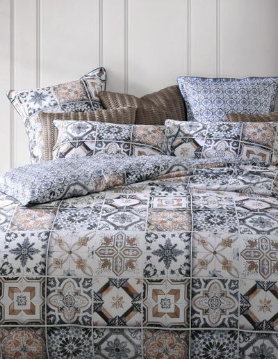 Private Collection Restore Navy Quilt Cover Set