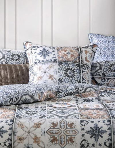 Private Collection Restore Navy Quilt Cover Set