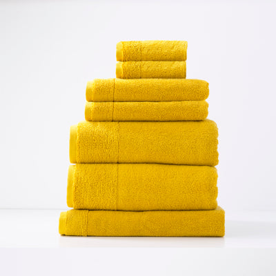 Quick Dry Aireys 650 GSM Soft Zero Twist Towel Set yellow Spice Mustard quick dry bath towels-pink bath towels-best bath towels australia-bath towels-bath towels on sale-luxury bath towels-colourful bath towels- bath towel sets-bath towel set-afterpay-free shipping-free post-australia- new Zealand.