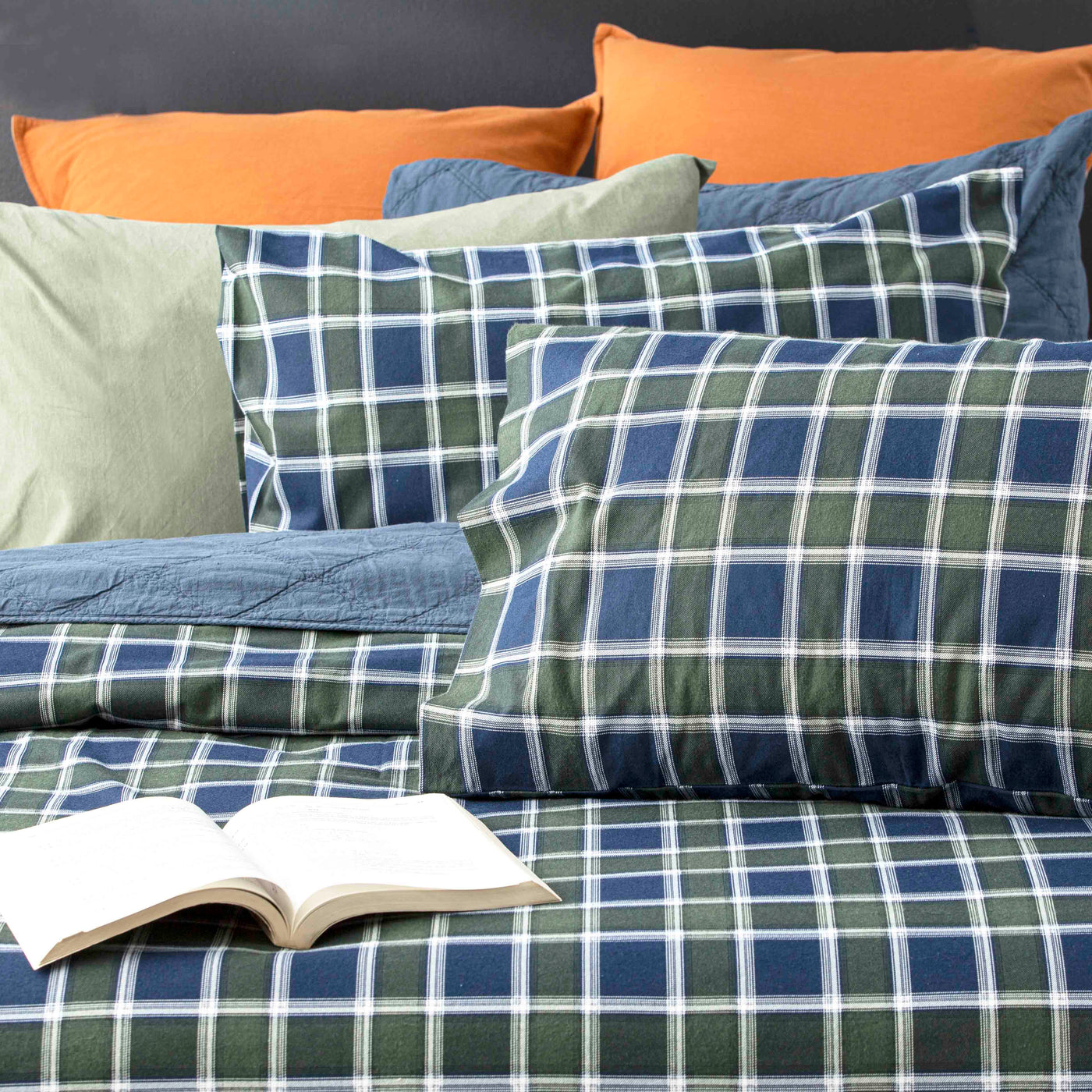 Malmo Flannelette Quilt Cover Set