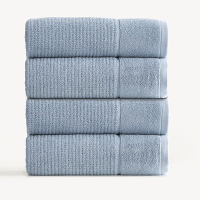 Cambridge waffle towel Blue Mirage