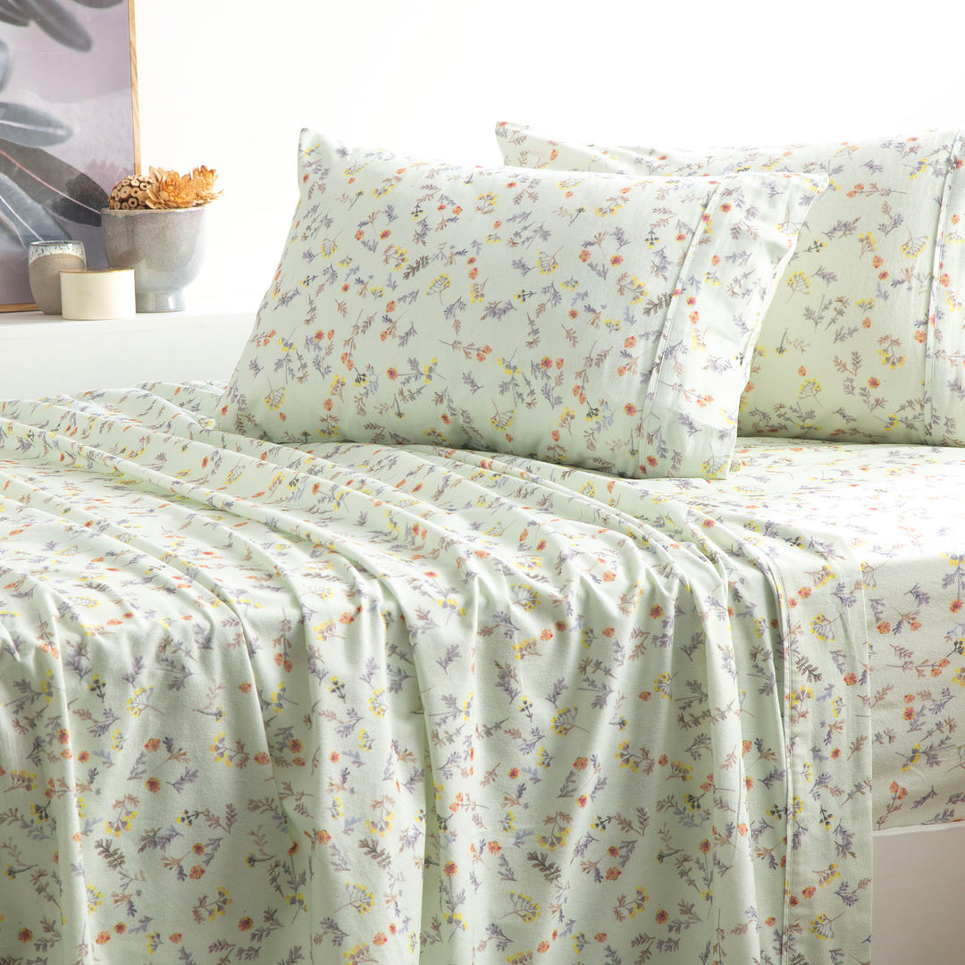 Flannelette Sheets Egyptian Cotton Wattle